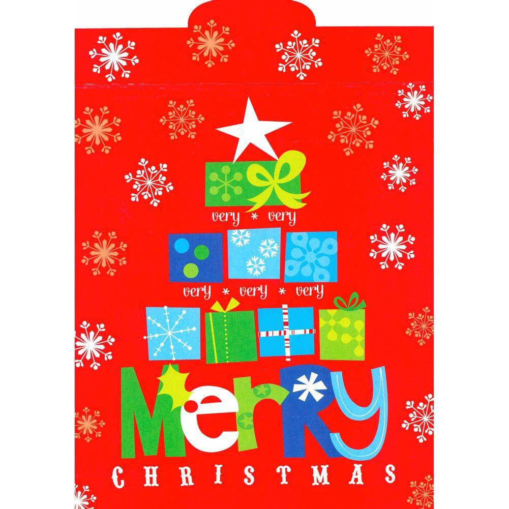 image Merry Christmas Tree Calendar Wrapper Main Product Image