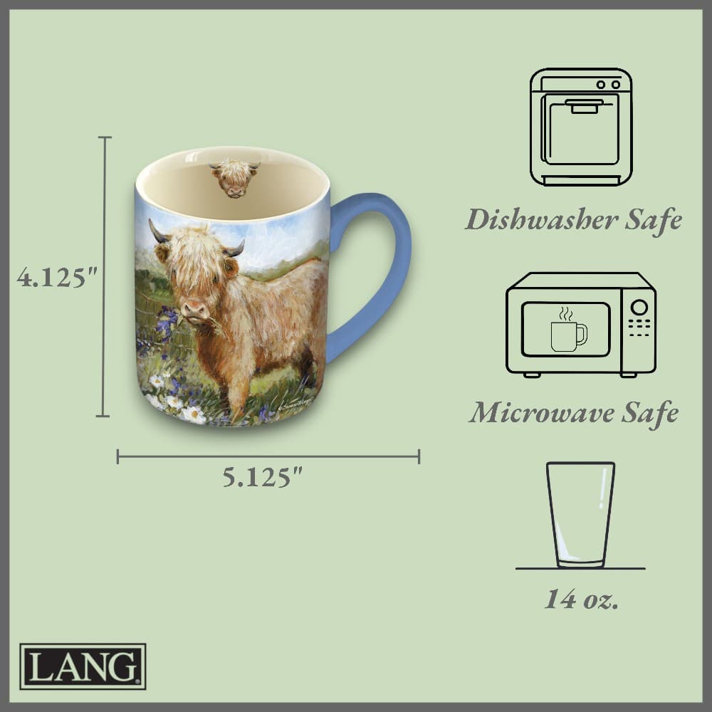 Highland Cow Coffee Mug First Alternate Image