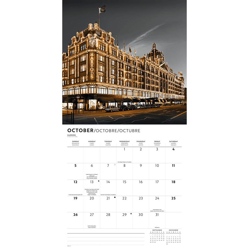 London Lux 2025 Wall Calendar Fourth Alternate Image width=&quot;1000&quot; height=&quot;1000&quot;