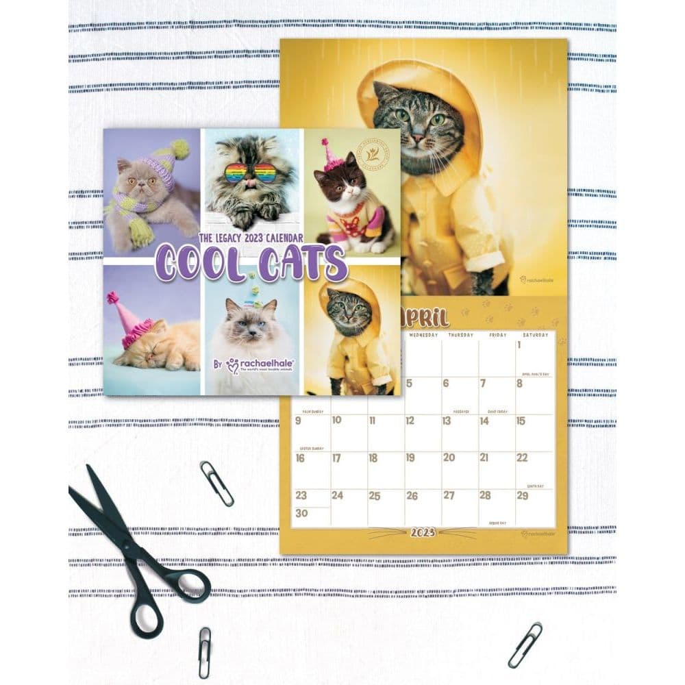 Cool 2023 Calendar Cool Cats 2023 Wall Calendar - Calendars.com