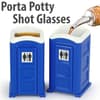 image Porta Potty Novelty Shot Glasses Second Alternate Image