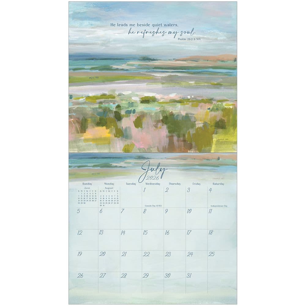 Light Gently Falling by Danhui Nai 2026 Wall Calendar Second Alternate Image