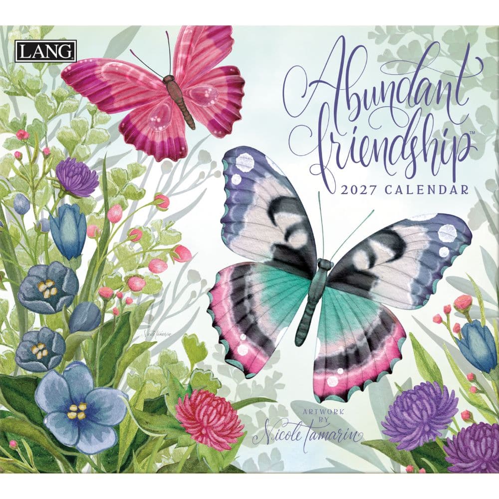 image Abundant Friendship 2027 Wall Calendar by Nicole Tamarin Main Product Image