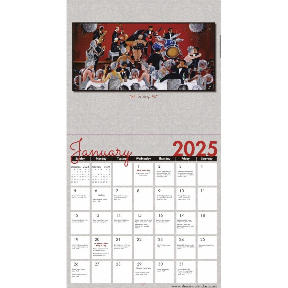 Art of Annie Lee 2025 Wall Calendar Second Alternate Image