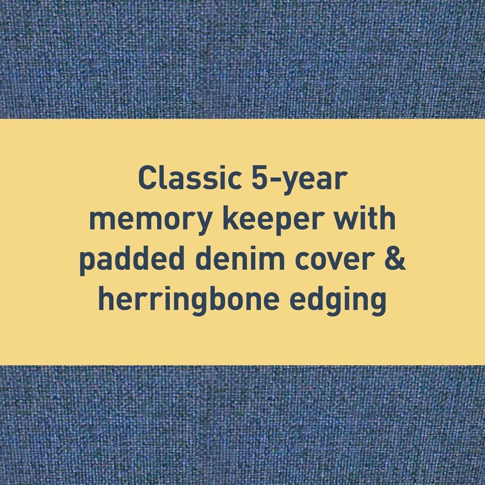 Denim One Line A Day Memory Book Third Alternate Image