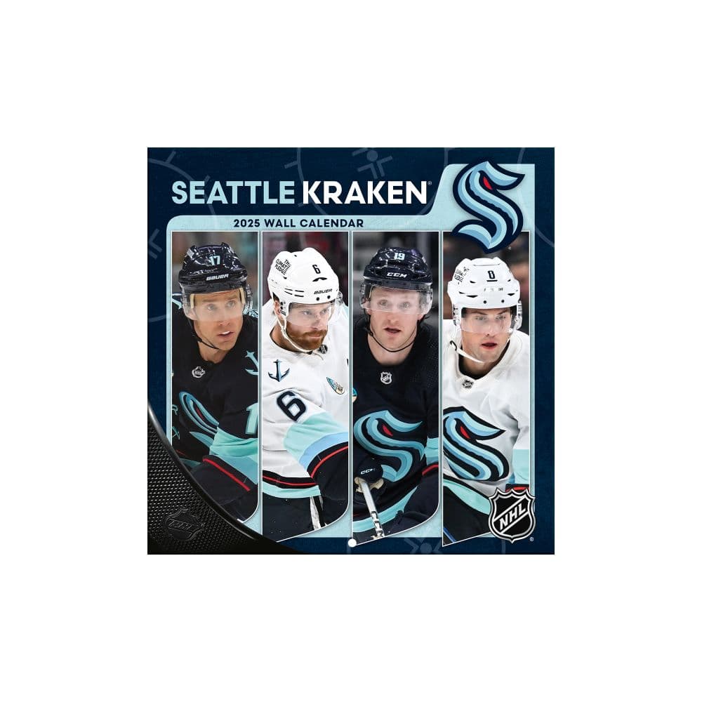 image NHL Seattle Kraken 2025 Mini Wall Calendar Main Image