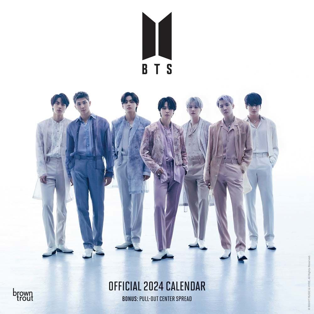 BTS 2024 Wall Calendar