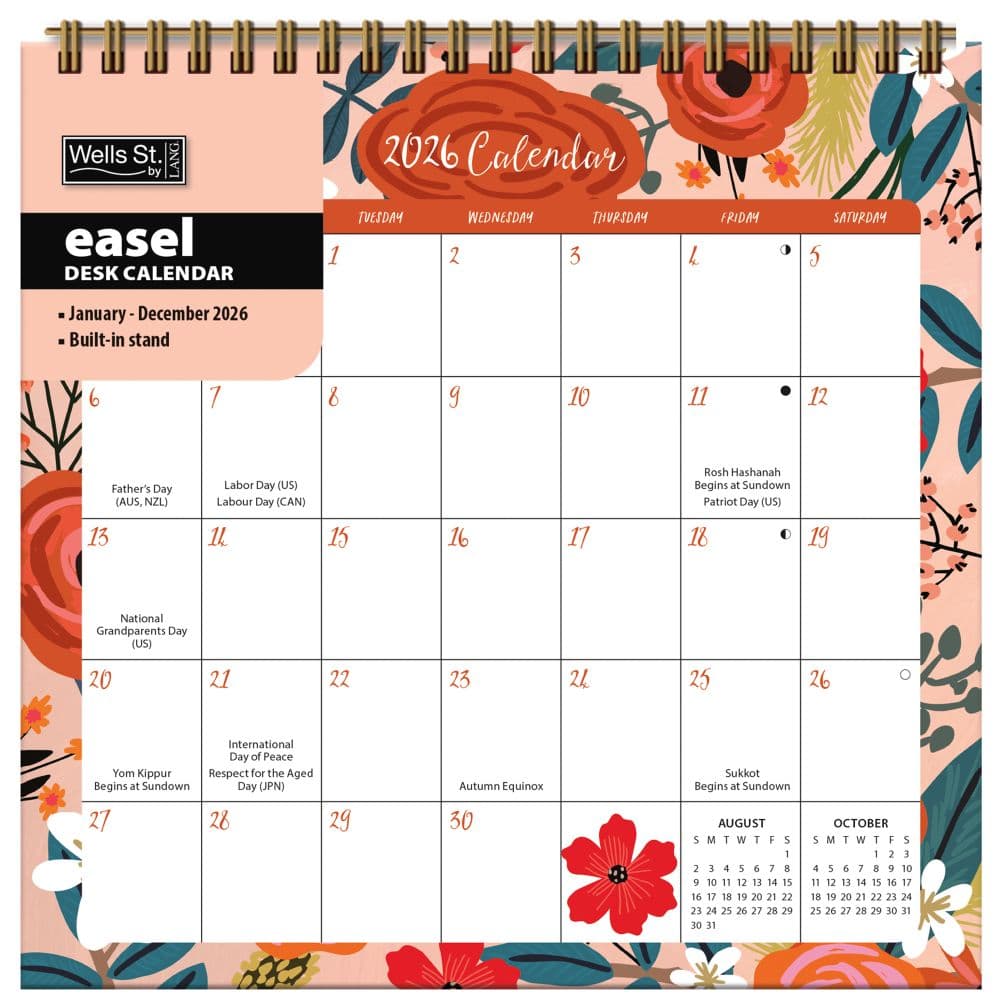 Shine Within 2026 Easel Desk Calendar by Mia Charro Second  Alternate Image