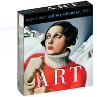 image Art Gallery 2026 Desk Calendar Main Product Image