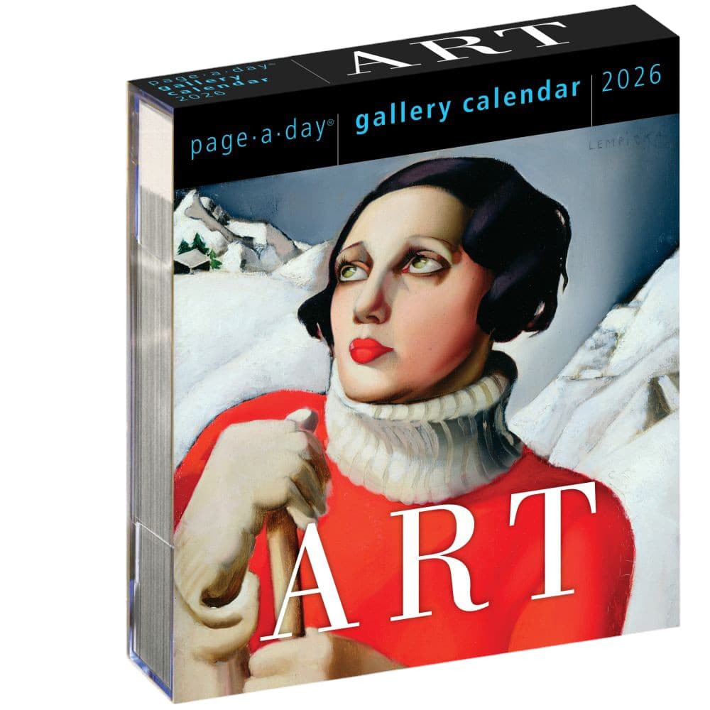 Art Gallery 2026 Desk Calendar Main Product Image