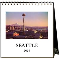 image Seattle Nostalgic 2026 Easel Desk Calendar Main Product Image