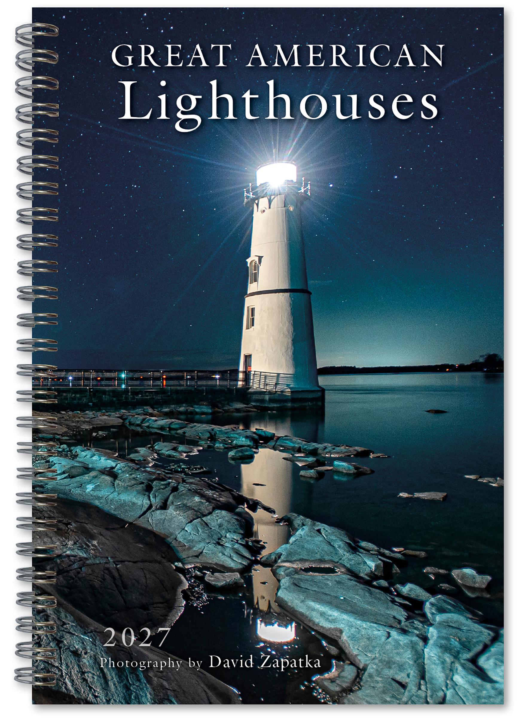 Great American Lighthouses 2027 Weekly Planner