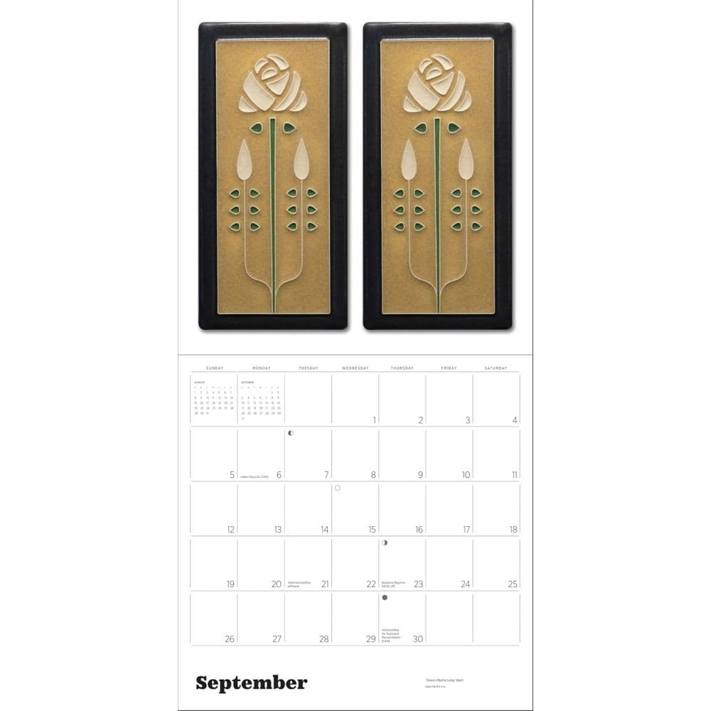 Motawi Tiles 2027 Wall Calendar Sixth Alternate Image