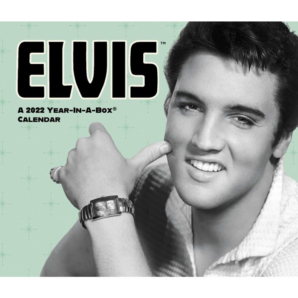 Elvis 2022 Desk Calendar - Calendars.com