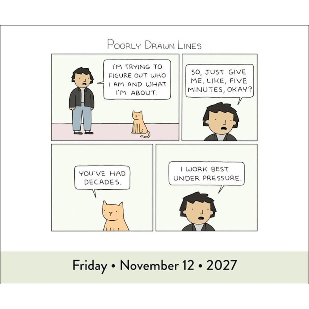 Poorly Drawn Lines 2027 Desk Calendar Sixth Alternate Image