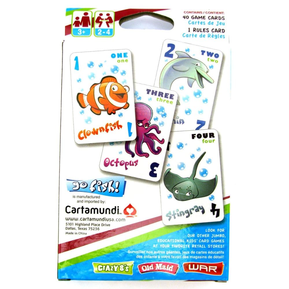 Go Fish Jumbo Card Game First Alternate Image