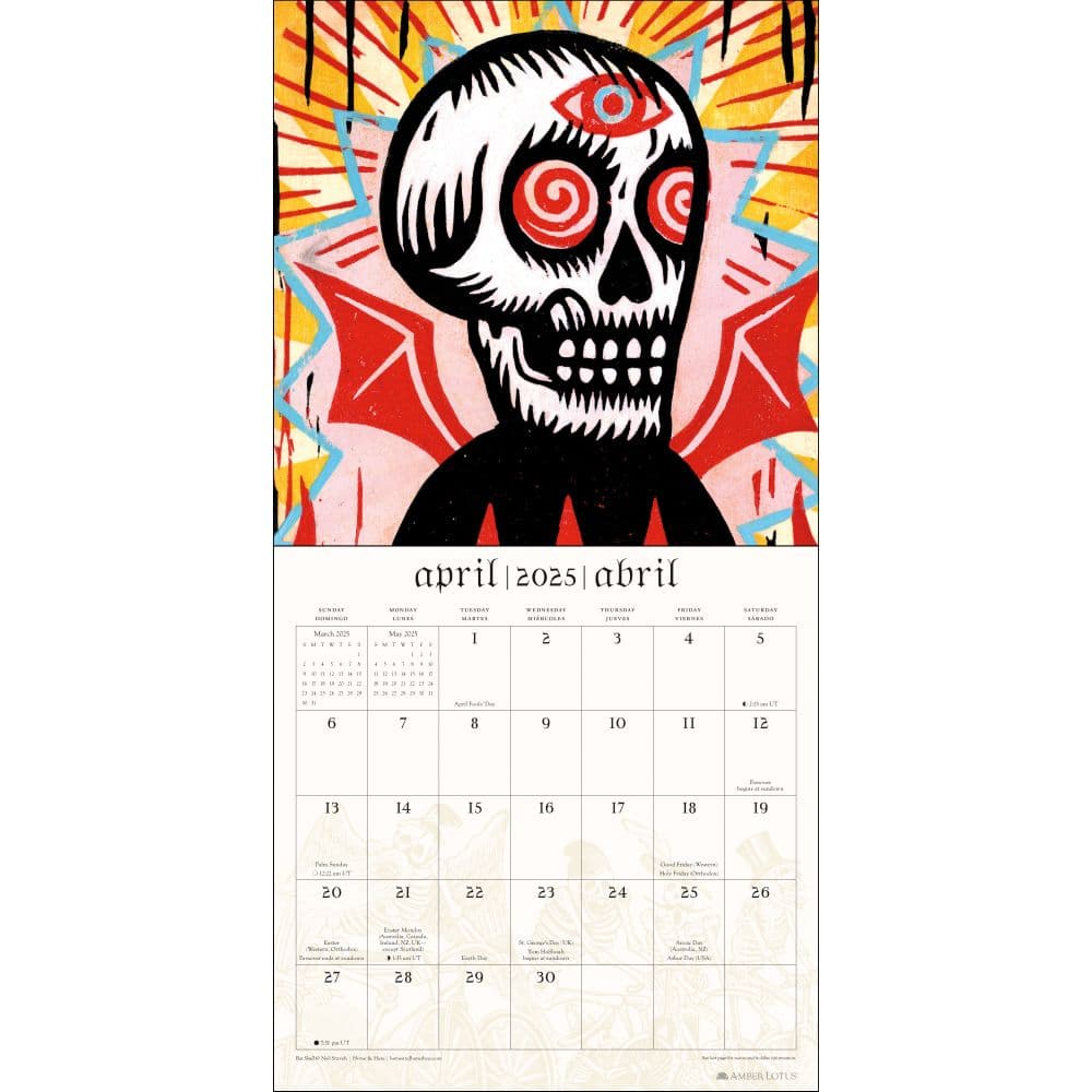 Day of the Dead 2025 Wall Calendar Second Alternate Image width=&quot;1000&quot; height=&quot;1000&quot;