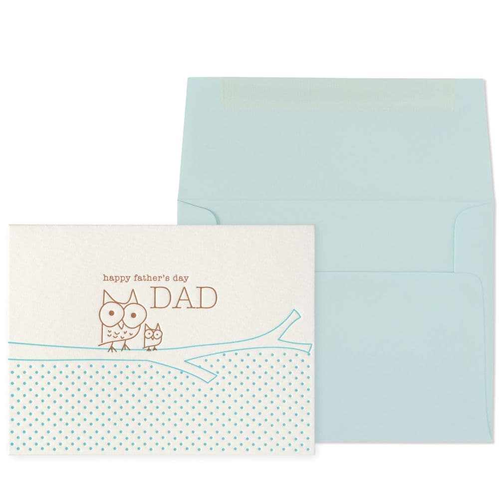 Owl and Kid Father&#39;s Day Card Main Product Image width=&quot;1000&quot; height=&quot;1000&quot;