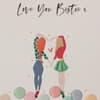 image Love You Bestie Girls Birthday Card Fifth Alternate Image width=&quot;1000&quot; height=&quot;1000&quot;