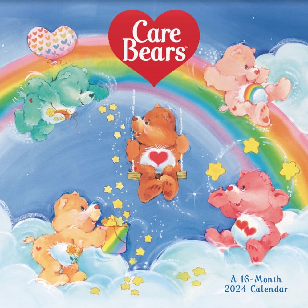 Care Bears 2024 Wall Calendar Main Product Image width=&quot;1000&quot; height=&quot;1000&quot;
