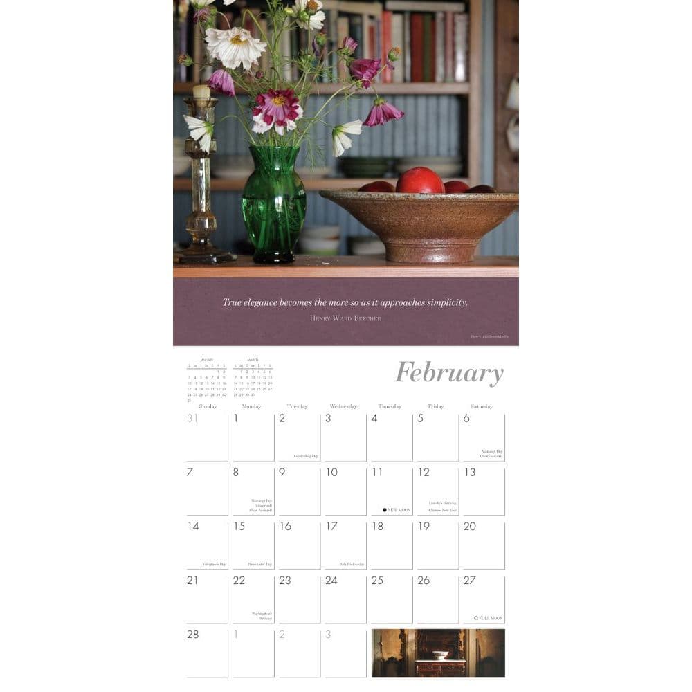 Simplicity Wall Calendar