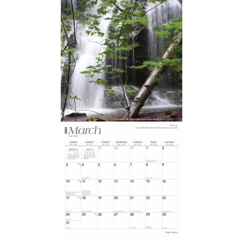 Puget Sound 2024 Wall Calendar