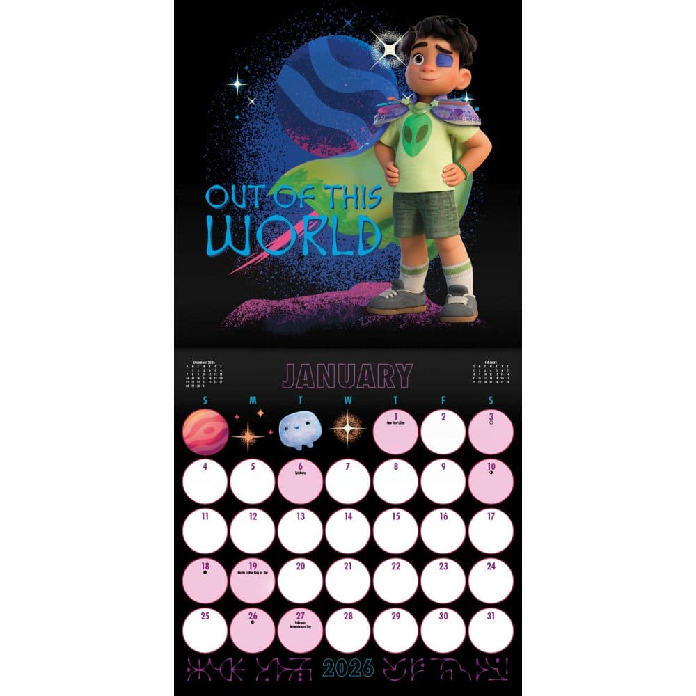 Elio 2026 Wall Calendar Second Alternate Image