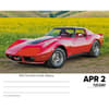 image American Muscle Cars 2024 Desk Calendar Alternate Image 2