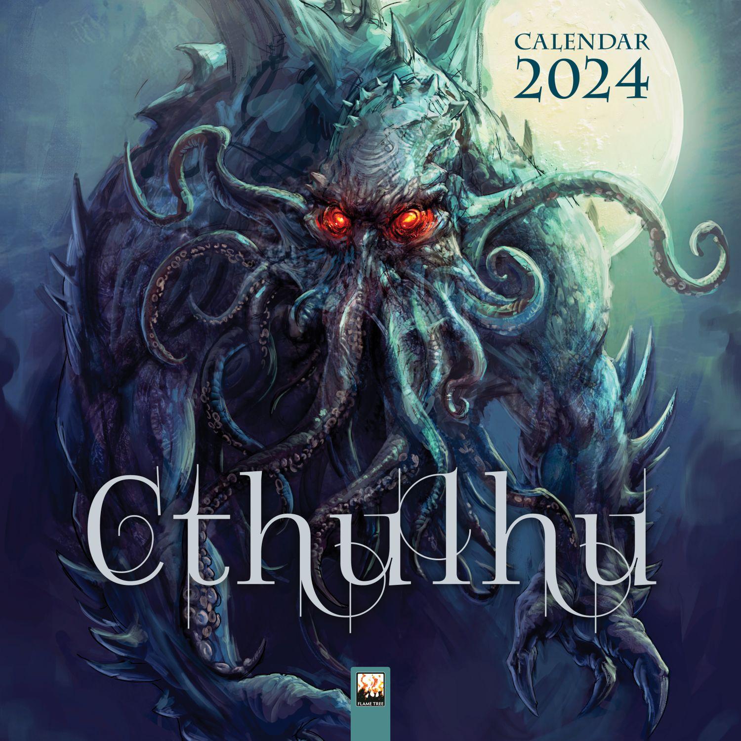 Cthulhu 2024 Wall Calendar
