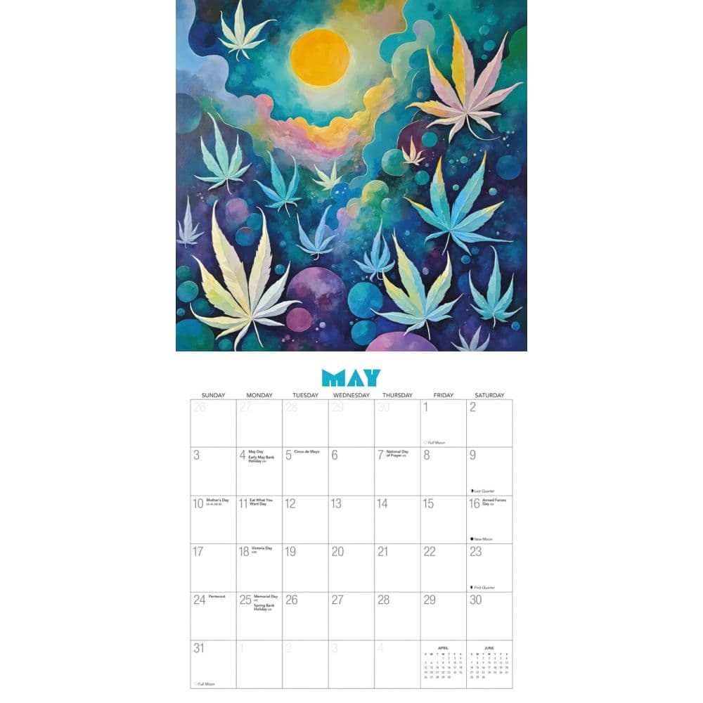 Weedscapes 2026 Wall Calendar Third Alternate Image