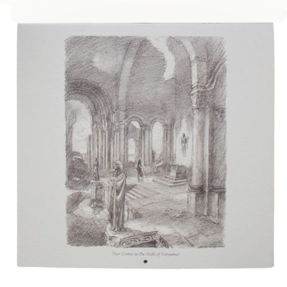 Tolkien 2026 Wall Calendar Second Alternate Image