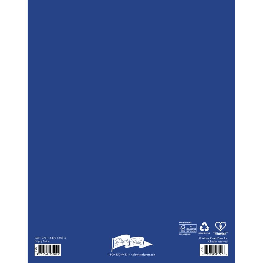 Preppy Stripe Academic 2026 Monthly Planner Main Image_ALT1