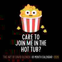 image The Art of David Olenick 2026 Mini Wall Calendar Main Image