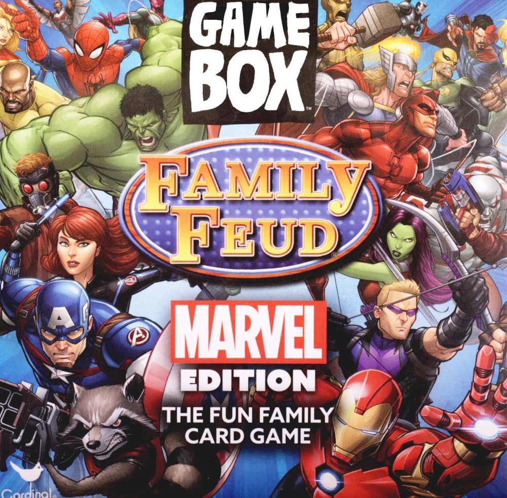 Marvel Family Feud Game Box