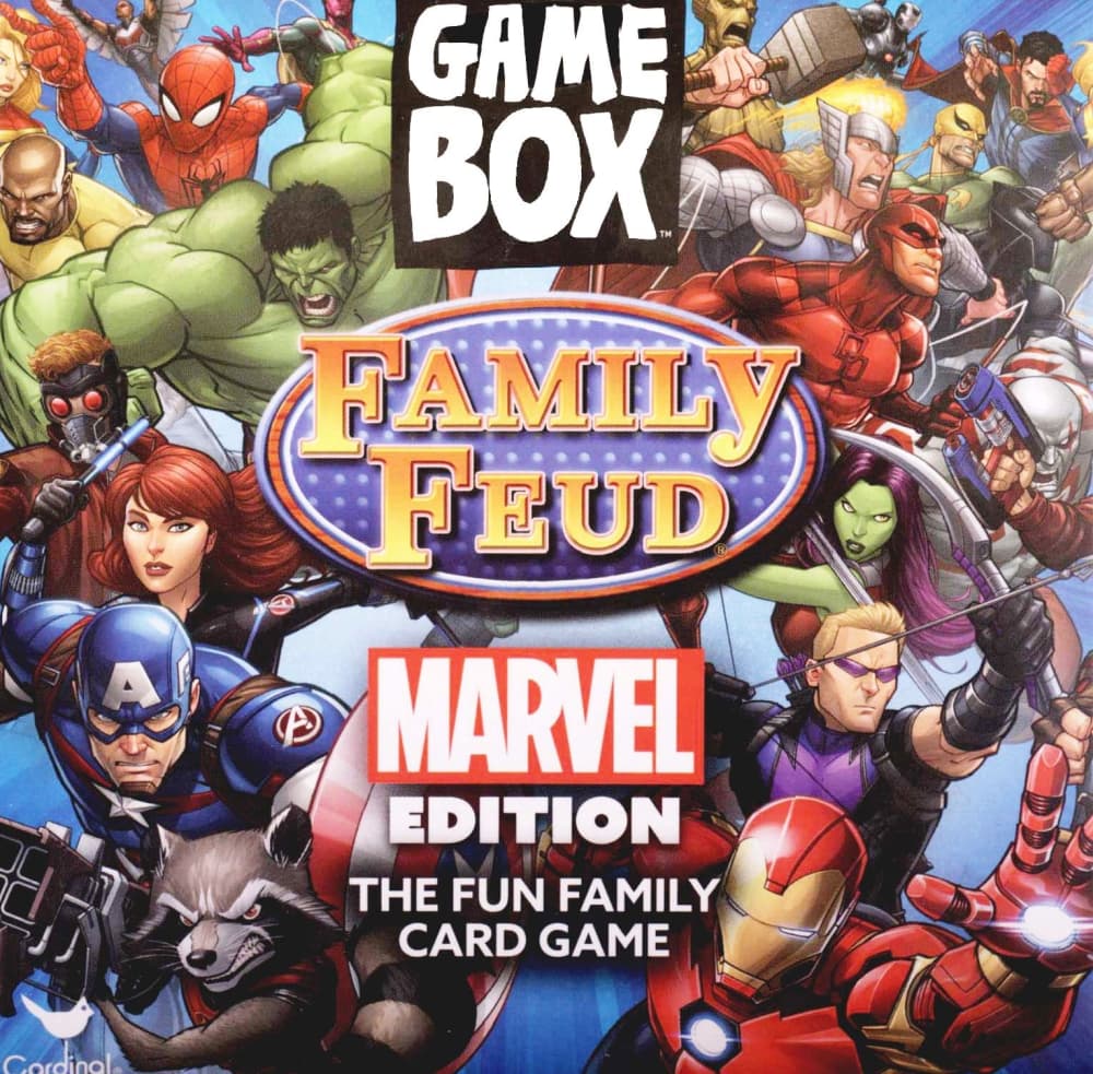 Marvel Family Feud Game Box Main Image