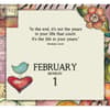 image Live Love Dream 2027 Mini Desk Calendar by Lisa Kaus Third Alternate Image