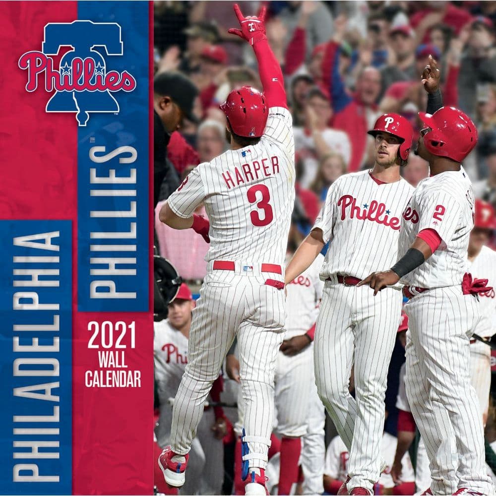 Phillies 2025 Wall Calendar 12 Monthly 2021 Cordey Modesty