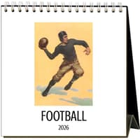 image Football 2026 Easel Desk Calendar Main Product image