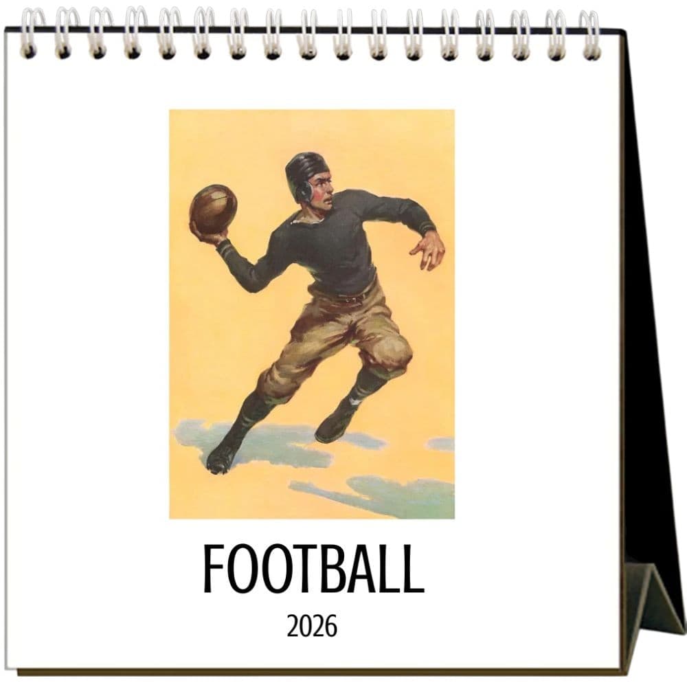 Football 2026 Easel Desk Calendar Main Product image