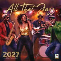 image All That Jazz 2027 Wall Calendar Main Product Image