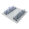 image Plastic Chess Set with Glass Chessboard Fourth Alternate Image