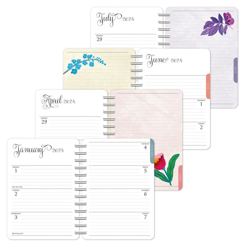 Flora & Fauna Weekly 2024 Planner