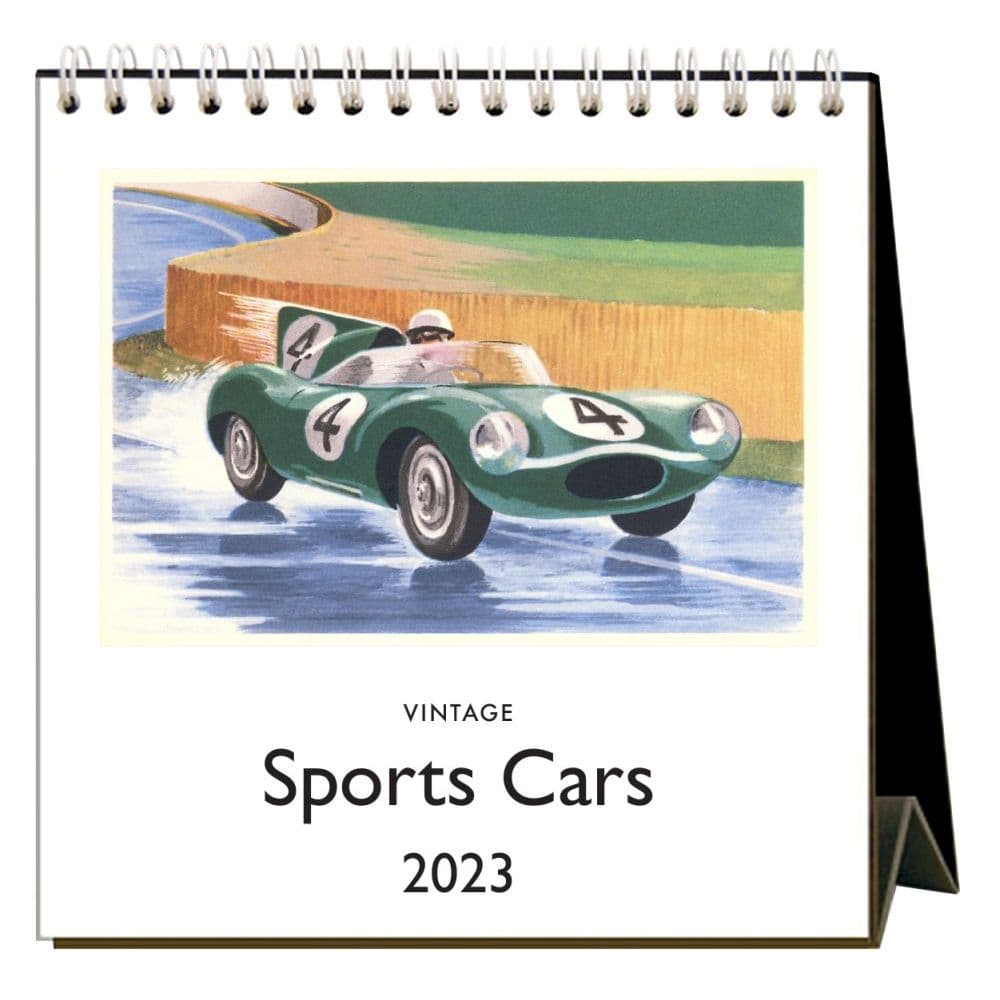 Sports Cars 2023 Easel Calendar