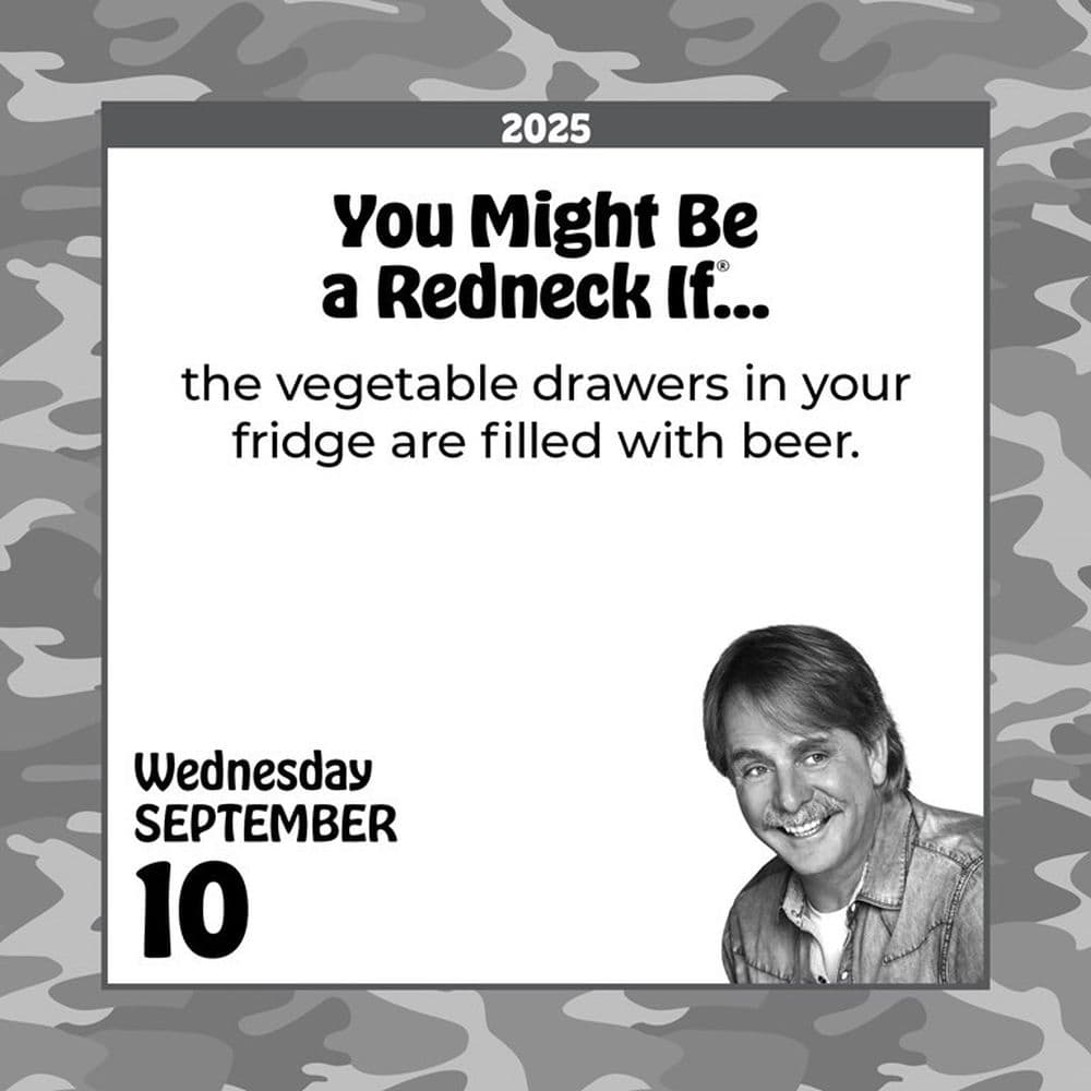 Jeff Foxworthy 2025 Desk Calendar Fourth Alternate Image