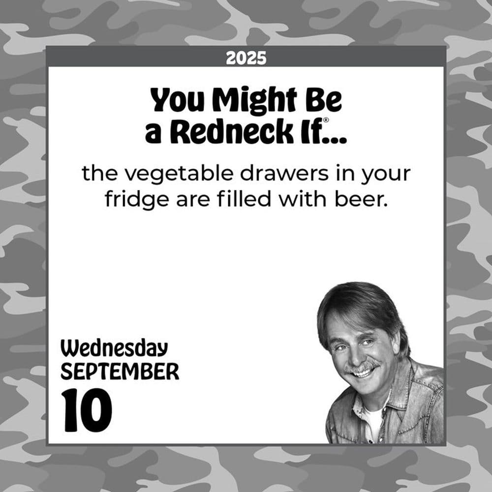 Jeff Foxworthy 2025 Desk Calendar Third Alternate Image width=&quot;1000&quot; height=&quot;1000&quot;