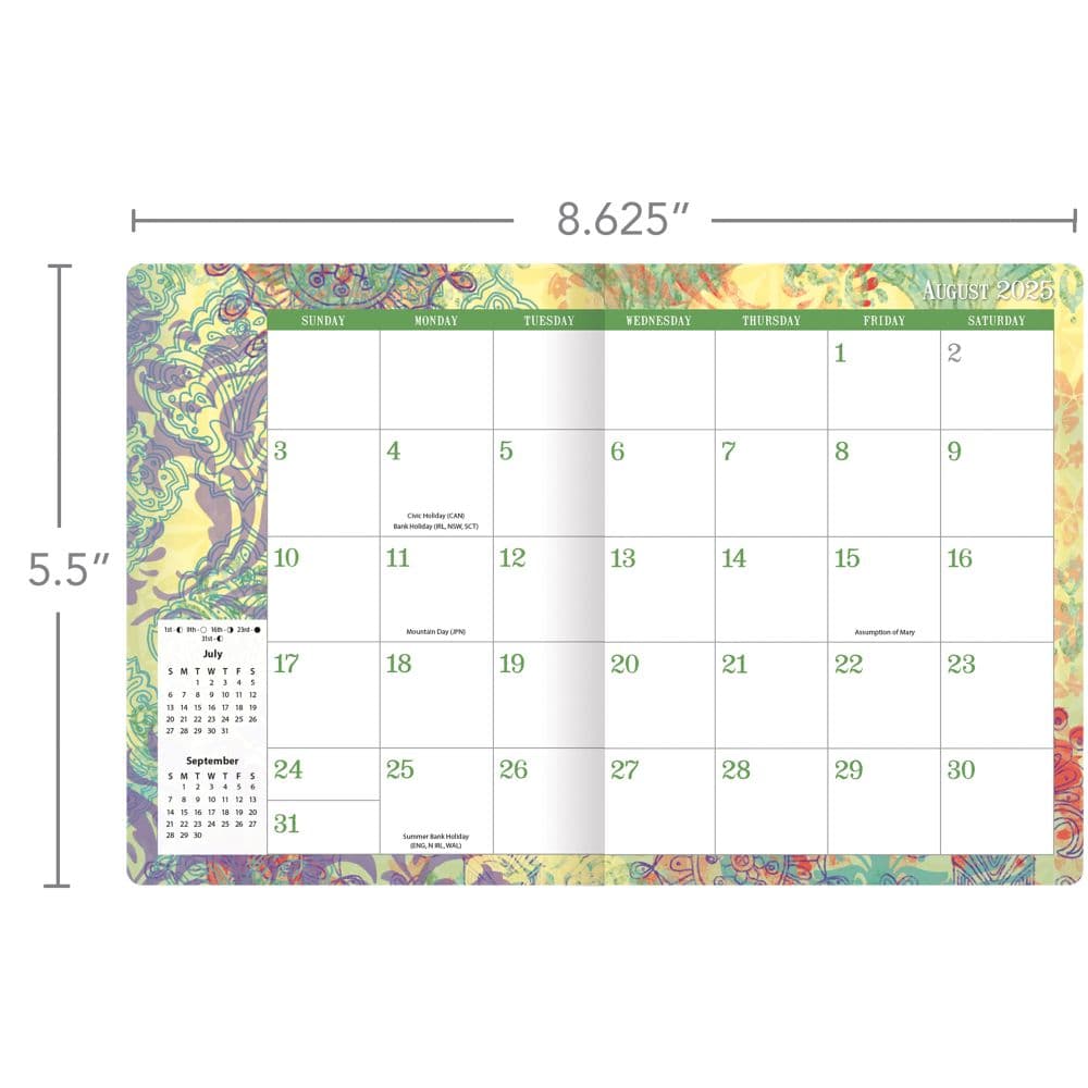 Bohemian Monthly 2026 Pocket Planner_ALT5