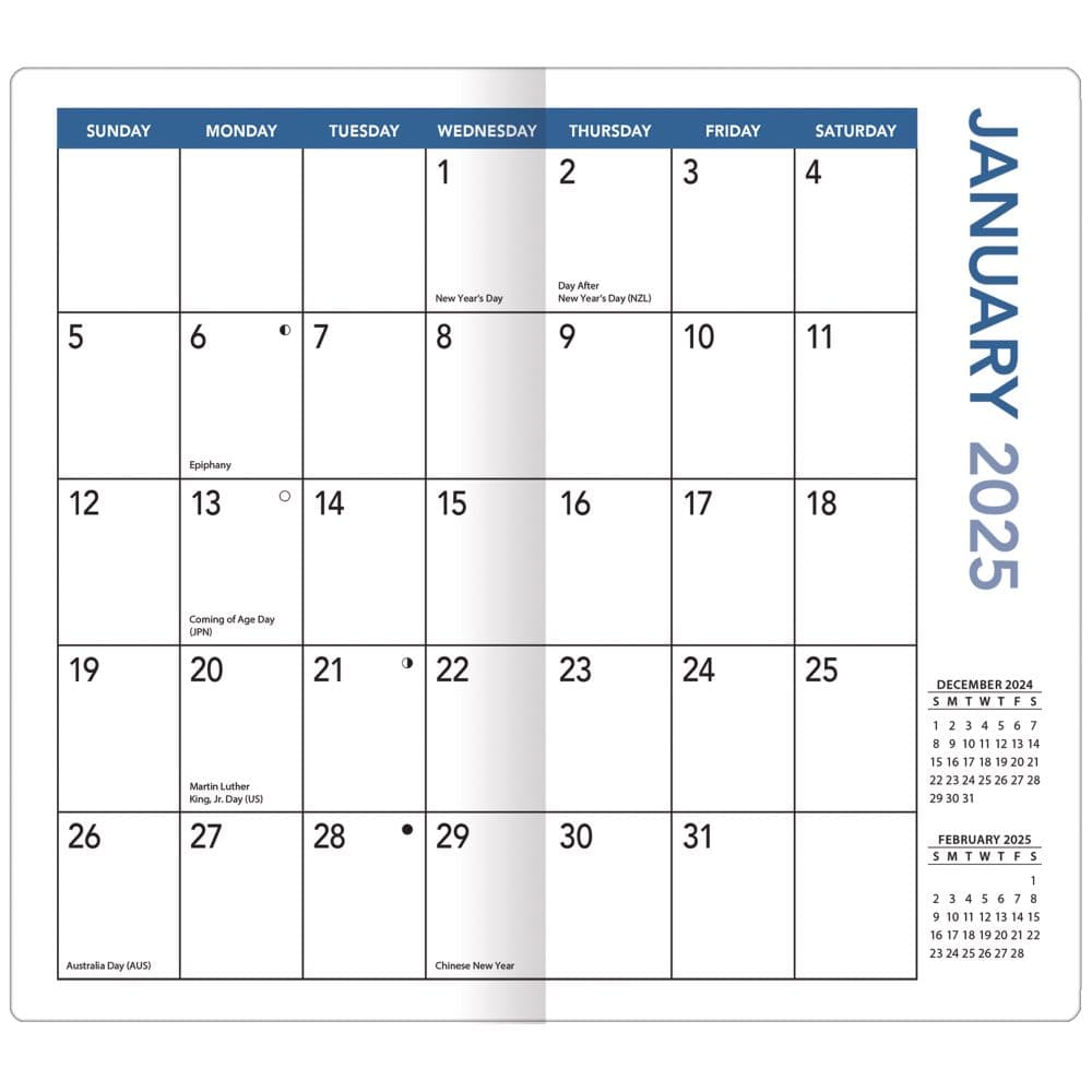 Lightouses 2 Year 2025 Pocket Planner First Alternate Image width=&quot;1000&quot; height=&quot;1000&quot;