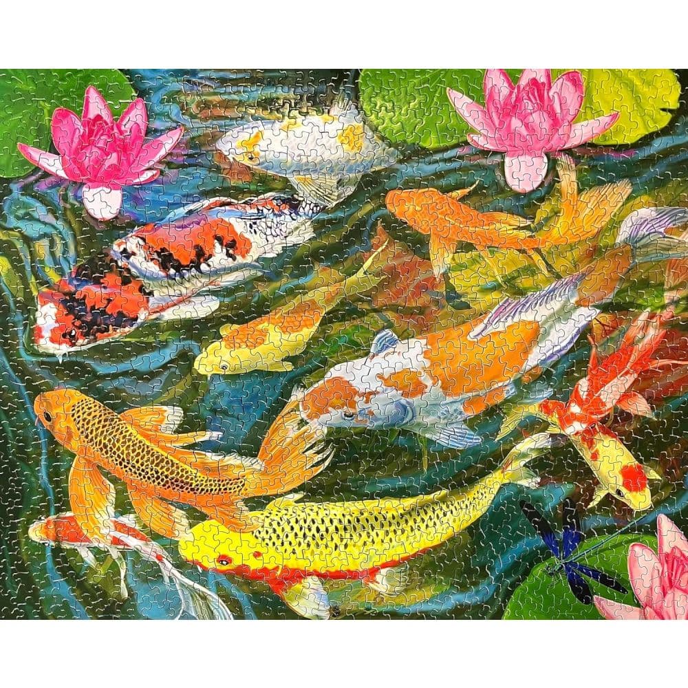 Koi Pond 1000 Piece Puzzle Second Alternate Image