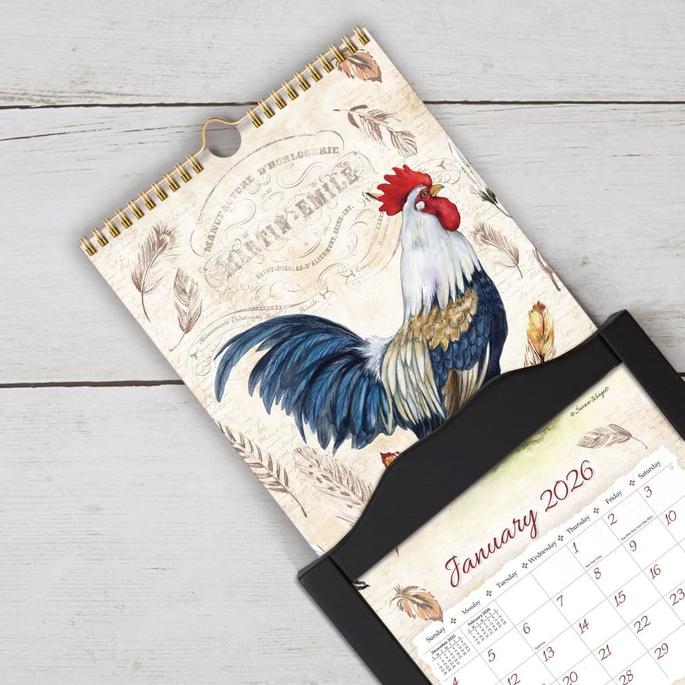 Proud Rooster 2026 Vertical Wall Calendar_ALT4