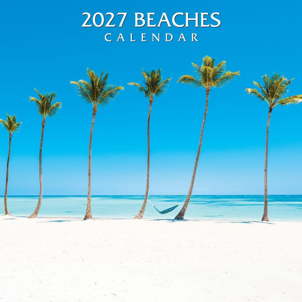 Beaches 2027 Wall Calendar Main Product Image